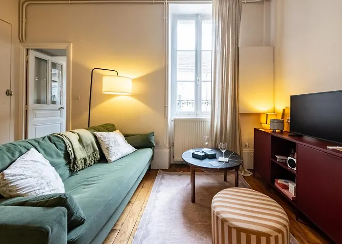 Le Darcy D'hugo Train Station 2 Minutes Away Appartement Dijon
